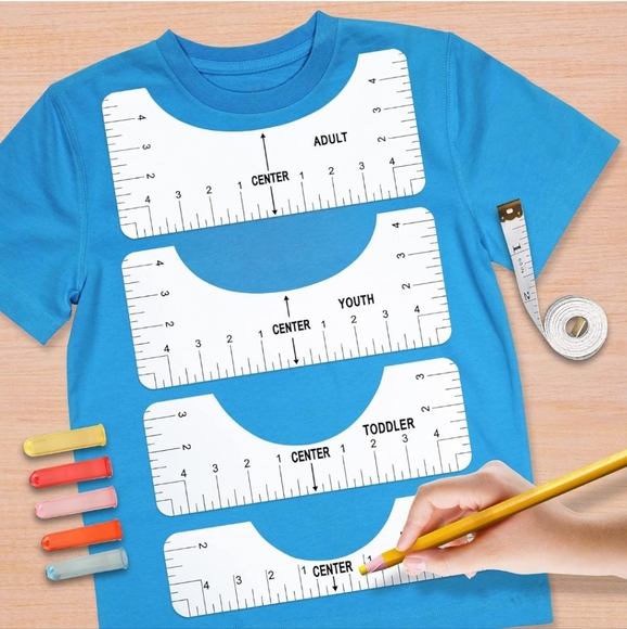 T Shirt Measuring Set - Picture 1 of 5